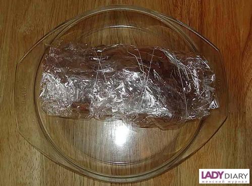 Буженина из куриного филе в микроволновке. 