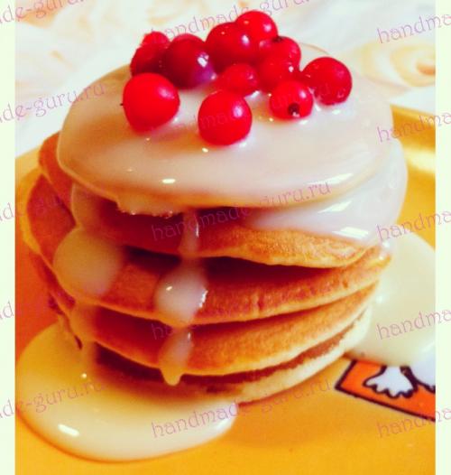 Пышные панкейки на взбитых белках. Рецепт американских блинчиков - панкейков