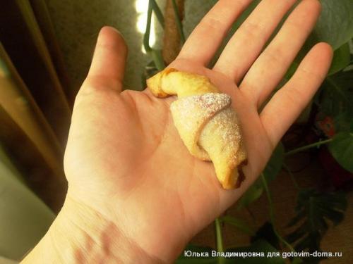 Рогалики студенческие рецепт. Рогалики "студенческие."