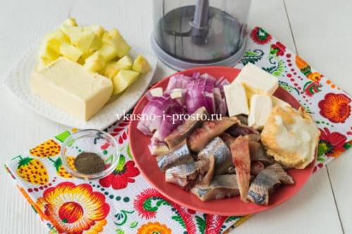 Намазка на бутерброд из селедки. Намазка из селедки для бутербродов