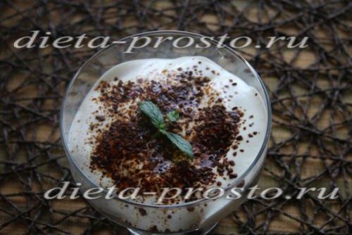 Пп тирамису с мягким творогом. Тирамису творожный диетический