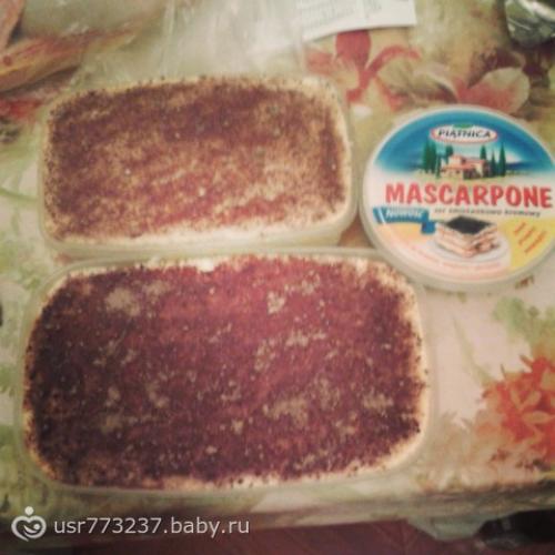 Тирамису с детским печеньем. Рецепт тирамису с фото))) как и обещала