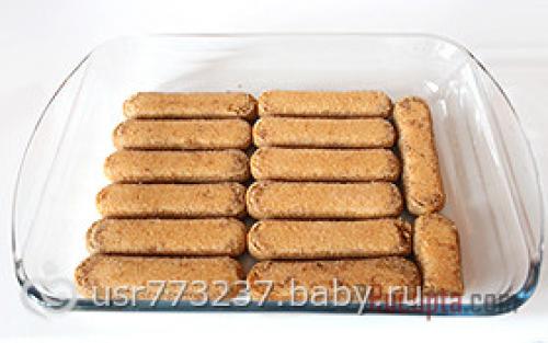 Тирамису с детским печеньем. Рецепт тирамису с фото))) как и обещала