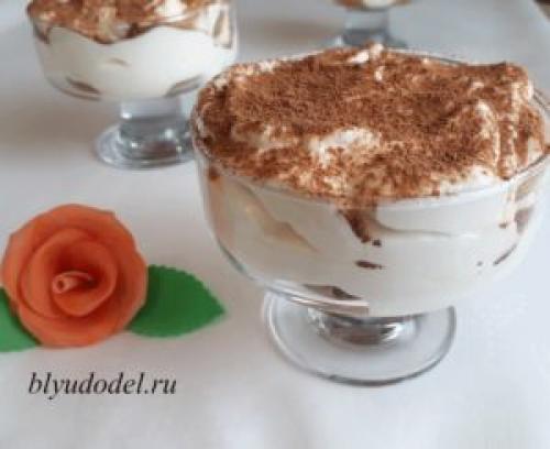 Тирамису простой рецепт в креманках. Тирамису в креманках