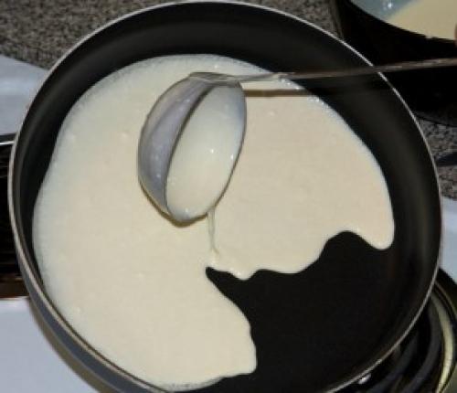 Вкусные сладкие блины. Сладкие блинчики