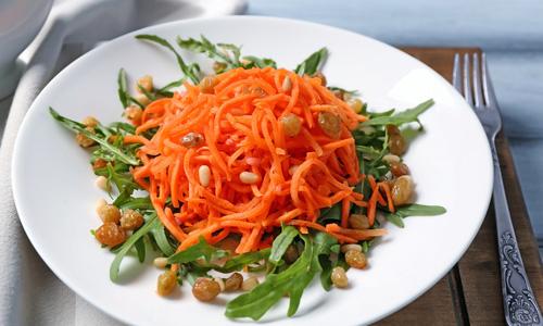 Салаты из моркови