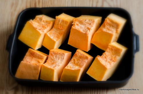 Тыква запеченная В духовке. Пошаговый фото-рецепт приготовления: