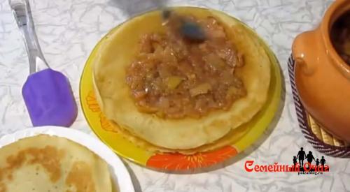 Рецепт блинов короткий. Быстрые блинчики на воде.