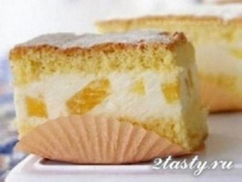 Творожный крем для бисквитного торта с ананасами. Торт с ананасами в творожным креме