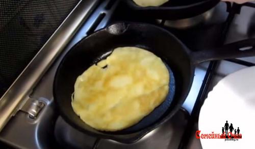 Рецепт блинов короткий. Быстрые блинчики на воде.