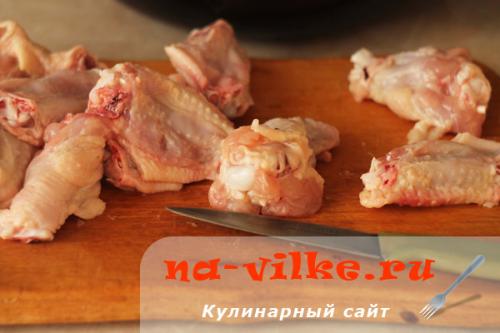 Куриные крылышки от джейми оливера.