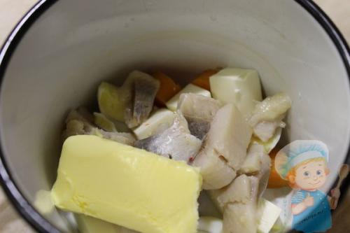 Селедка с плавленым сыром и морковью. Форшмак из сельди с плавленым сыром и морковью: СОХРАНЯЕМ СЕБЕ