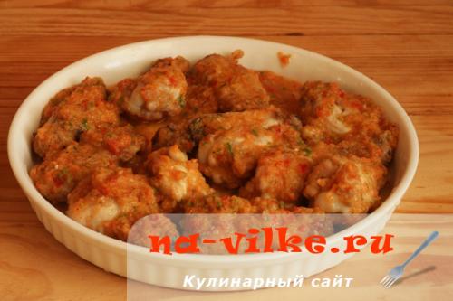 Куриные крылышки от джейми оливера.