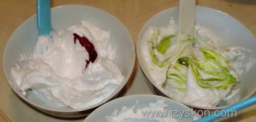 Крем для торта белковый. Смешиваем – колдуем