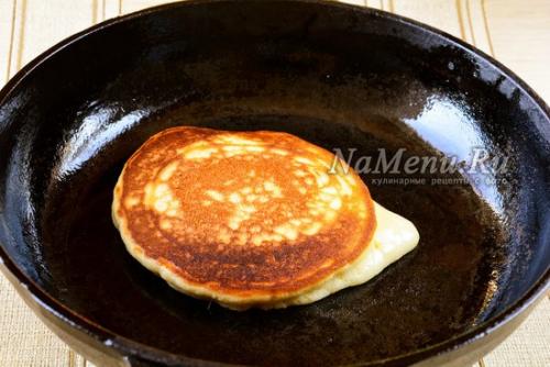 Американские оладьи панкейки рецепт. Рецепт 3: классические панкейки из теста на молоке