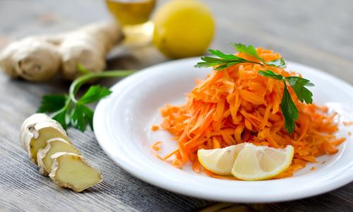 Салаты из моркови