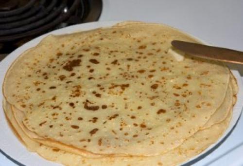 Вкусные сладкие блины. Сладкие блинчики