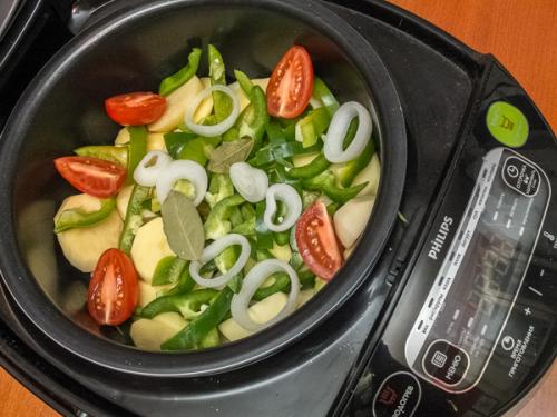 Хашлама из рыбы. Хашлама по-севански