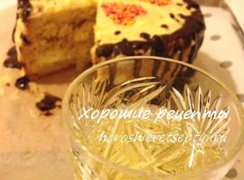 Воздушный торт с ананасами. Торт с ананасами