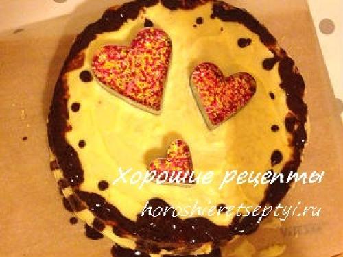 Воздушный торт с ананасами. Торт с ананасами