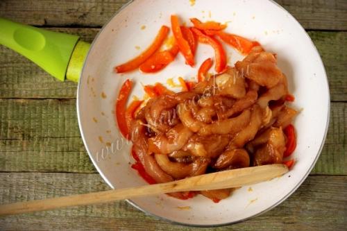 Курица по-тайски с грибами. Курица по-тайски. Пошаговый рецепт с фото