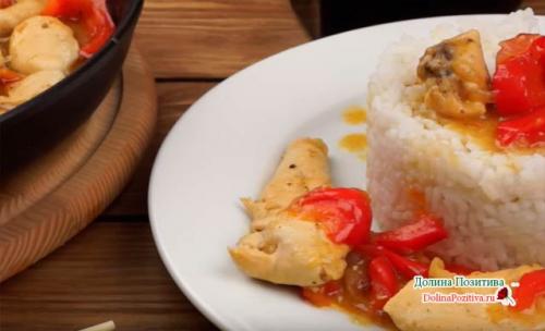 Курица по-тайски рецепт. Острая курица по-тайски с овощами в медовом соусе
