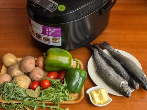 Хашлама из рыбы. Хашлама по-севански