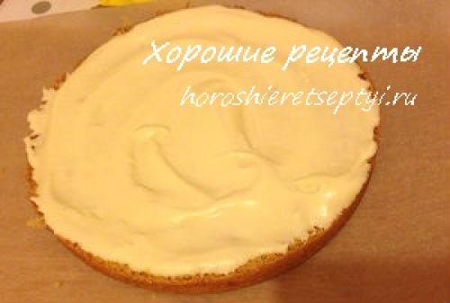 Воздушный торт с ананасами. Торт с ананасами