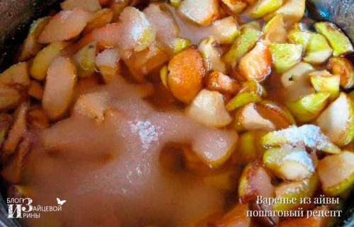 Варенье из айвы — пошаговый рецепт с фото