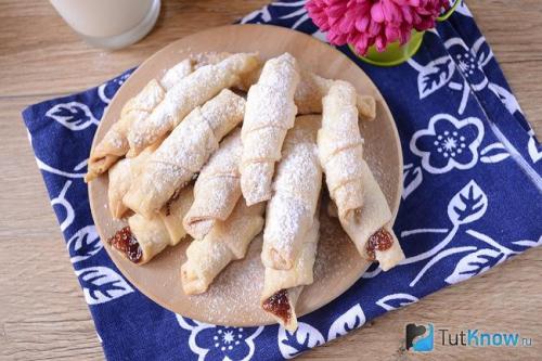 Рогалики с джемом рецепт. Рогалики с джемом к чаю – рецепт