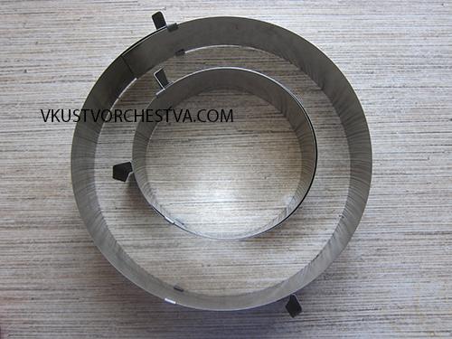 Кольца для выпечки. Как правильно пользоваться кондитерским кольцом без дна?