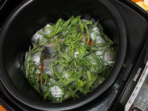 Хашлама из рыбы. Хашлама по-севански