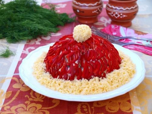 Салат Красная шапочка. Салат «Красная шапочка»