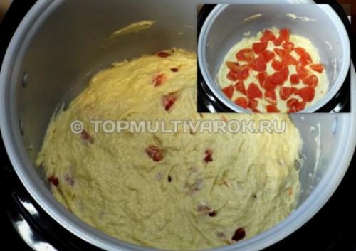 Грейпфрутовый кекс в мультиварке. Апельсиновый кекс с кусочками грейпфрута