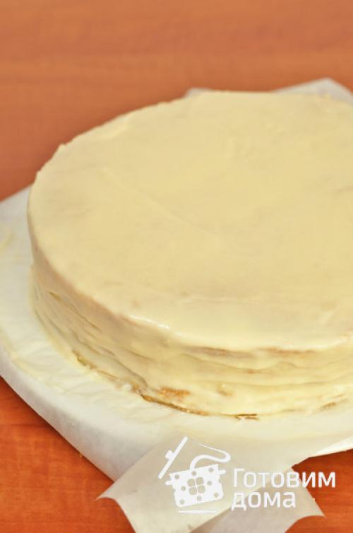 Торт наполеон.