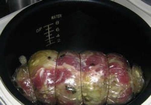 Курица в пакете в мультиварке. Как запечь в рукаве в мультиварке