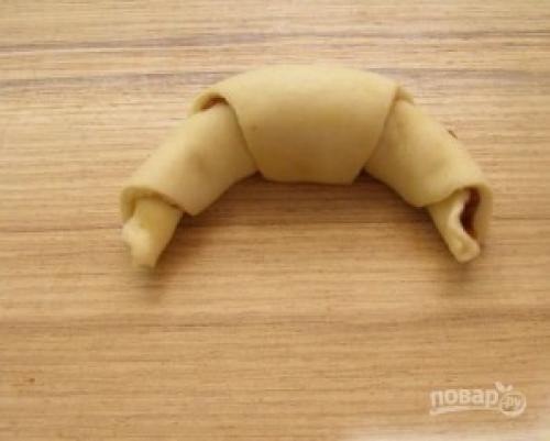 Хрустящие Рогалики с повидлом. Печенье "Рогалики" с повидлом