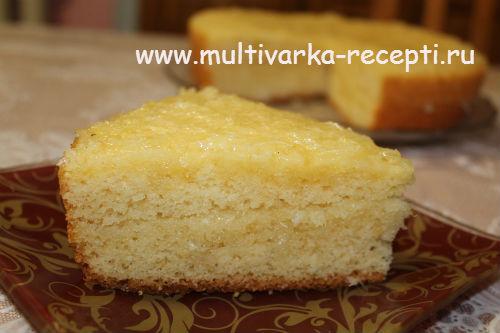 Лимонный нежный пирог в мультиварке. Пирог «Лимонник» в мультиварке