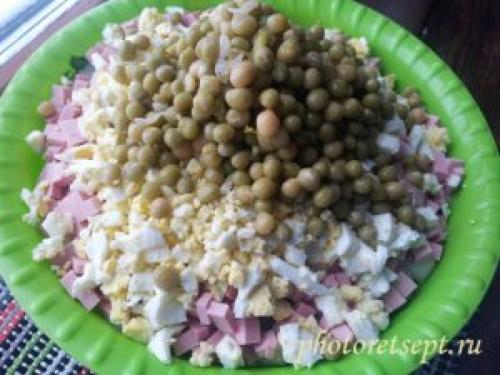 Салат зимний. 