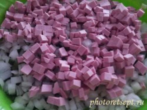 Салат зимний. 