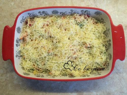 Сочная запеканка из куриного филе. Ингредиенты