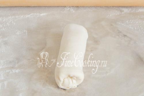 Слойки с ветчиной и плавленым сыром. Ингредиенты: