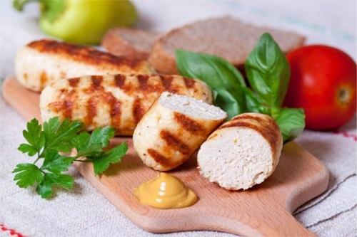 Пп сосиска. Сосиски из куриной грудки