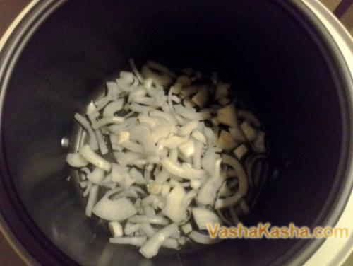 Перловка с грибами в мультиварке. Приготовление