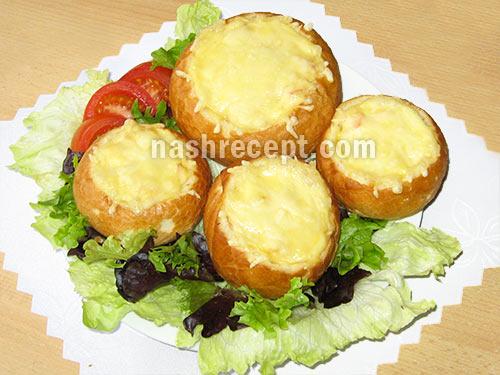 Горячие булочки с начинкой в духовке. Булочки фаршированные