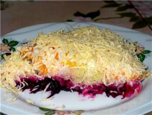 Салат невеста 6 пошаговых рецепов приготовления салата