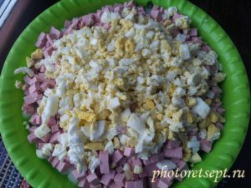 Салат зимний. 