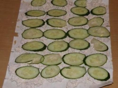 Лаваш с курицей и сыром