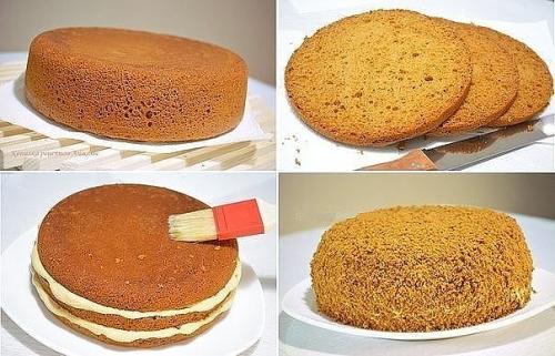 Медовик влажный. 