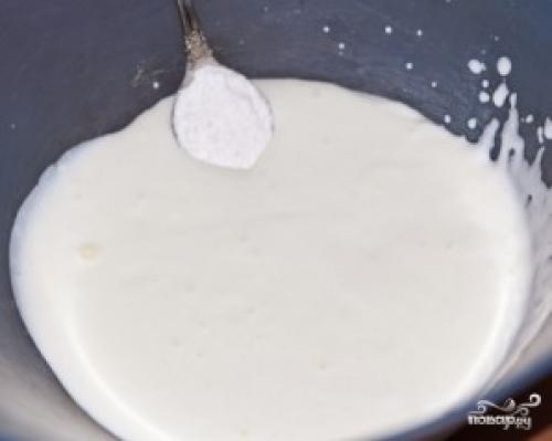 Домашний торт с вишней